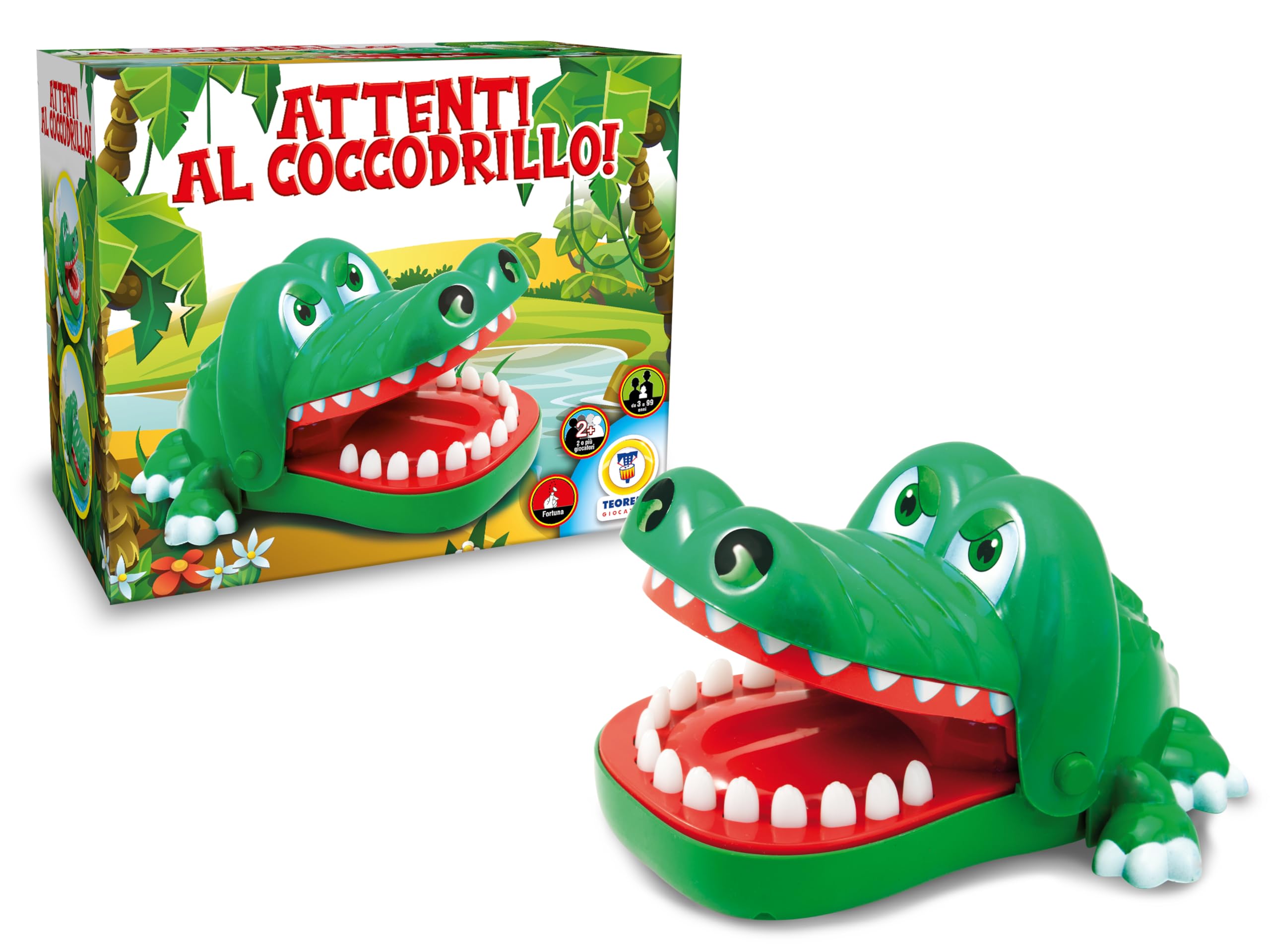 Teorem- Beware of Crocodile Toy, Color Green, VD65171
