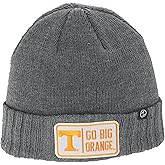 ZHATS Standard NCAA Officially Licensed Beanie Hat Ranger Patch Defer Heather, One Size