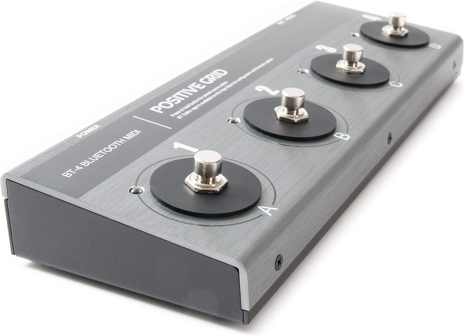 Positive Grid Bt4 Bluetooth Midi Footswitch Amazon Com Positive Grid Bt4 Bluetooth Midi Footswitch Amazon Com