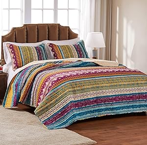 Greenland Home 2-Piece Southwest Quilt Set, Twin