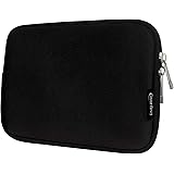 Emartbuy Asus C100PA Chromebook Flip 10.1 Inch/Asus C101PA Chromebook Flip 10.1 Inch Black Water Resistant Neoprene Soft Zip Case Cover Sleeve