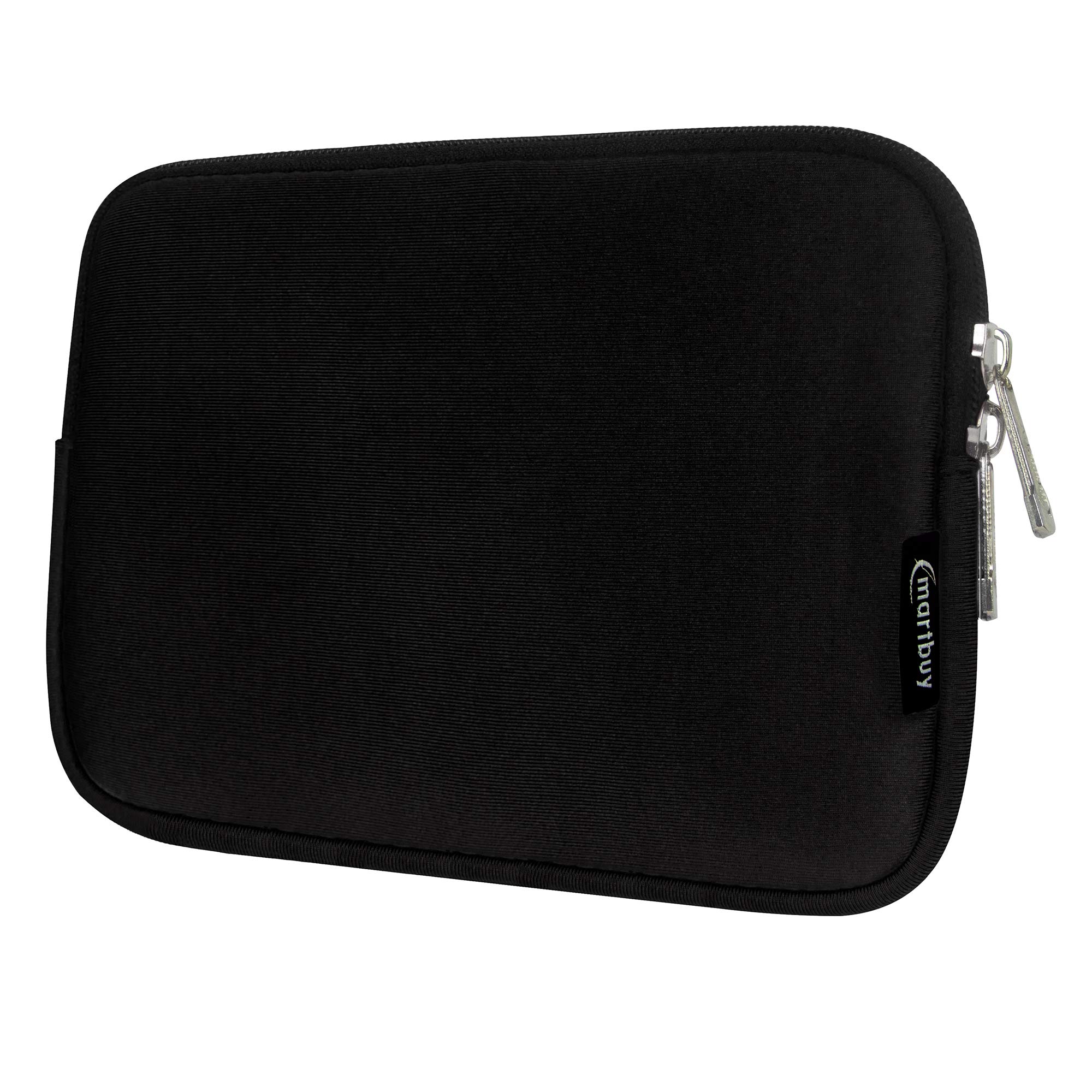 Emartbuy Black Water Resistant Neoprene Soft Zip Case Cover Sleeve Pouch Compatible With All Ipad Mini Tablets 7.9 Inch and 8.3 Inch — image 1