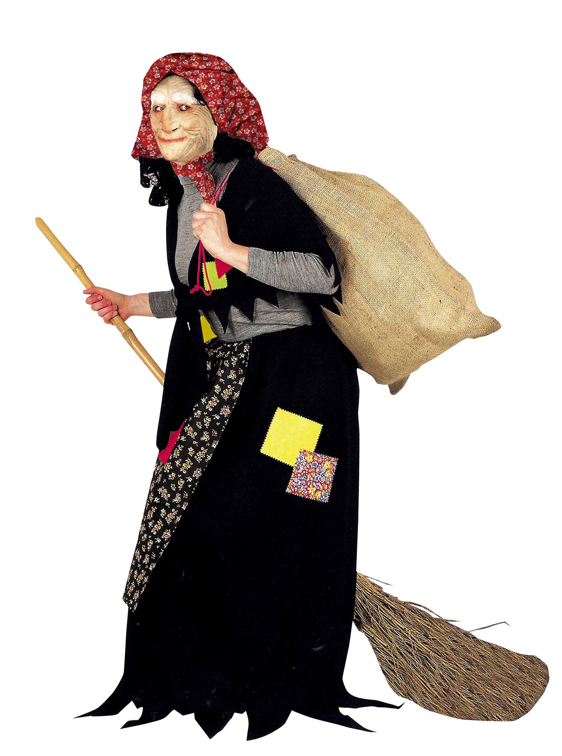 Ciao Old Hag costume disguise fancy dress adult (One size) with mask