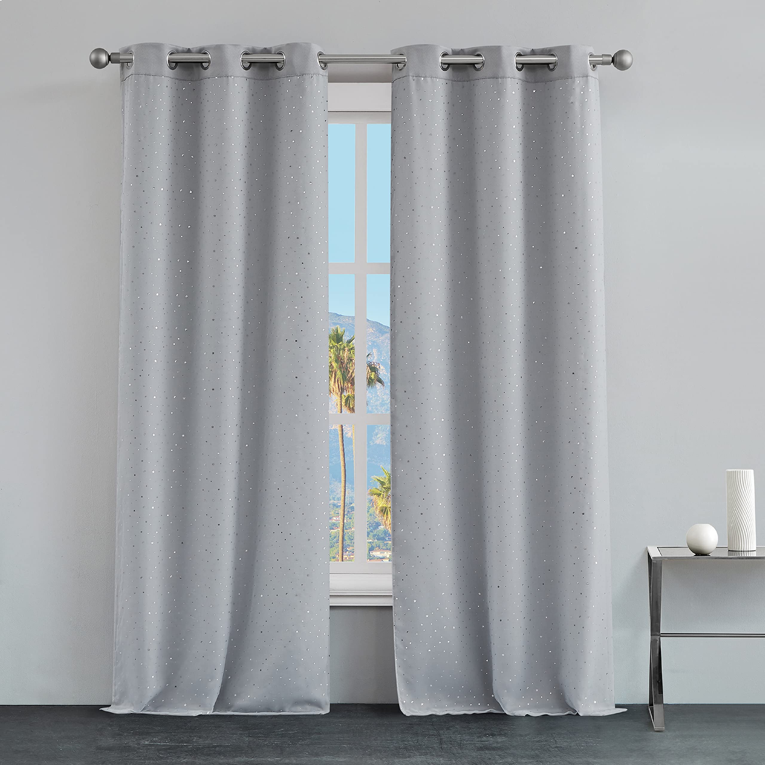 Juicy Couture Melody Night Star Cutout Curtains