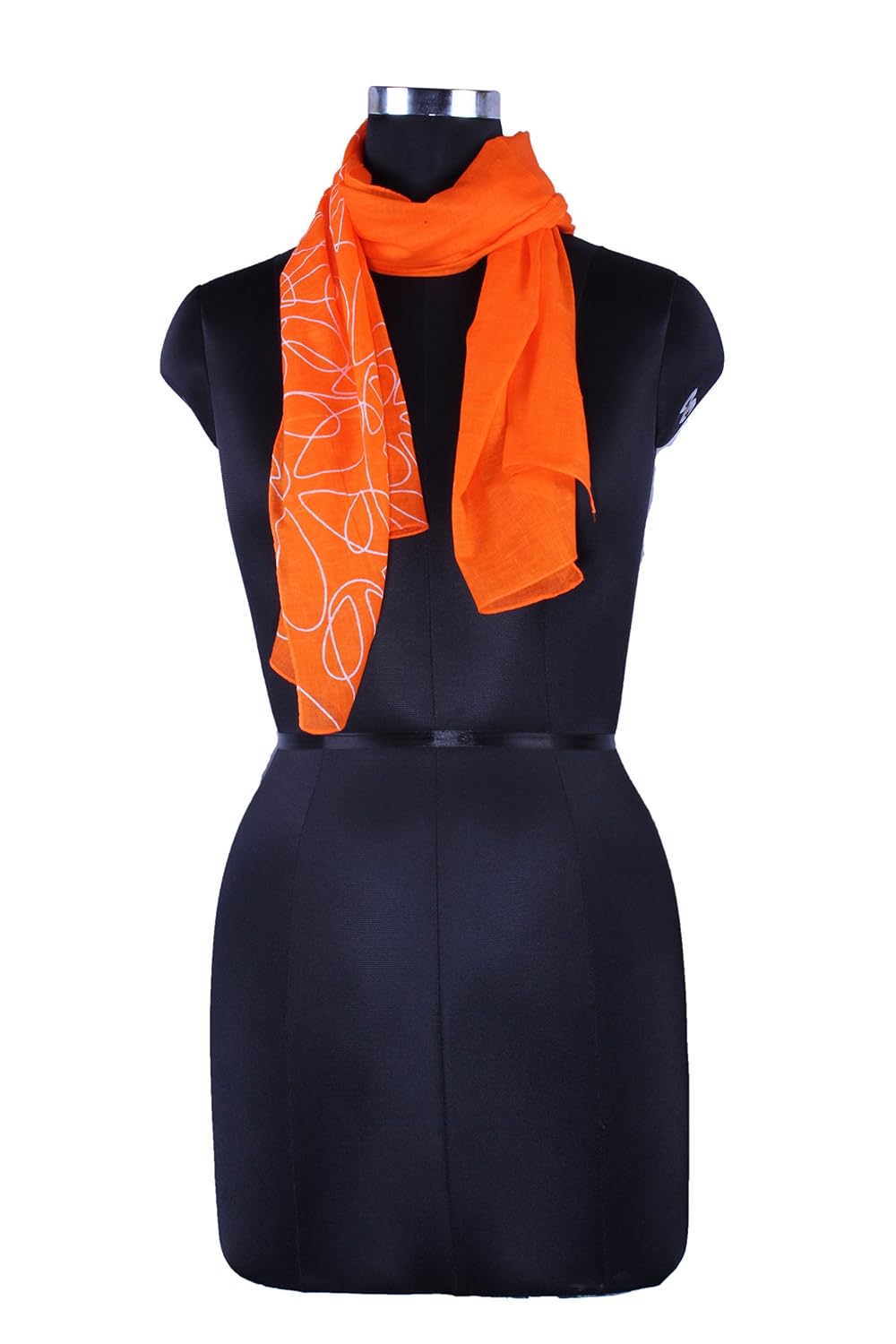 selfiwear sw-1884 orange scarf/stole