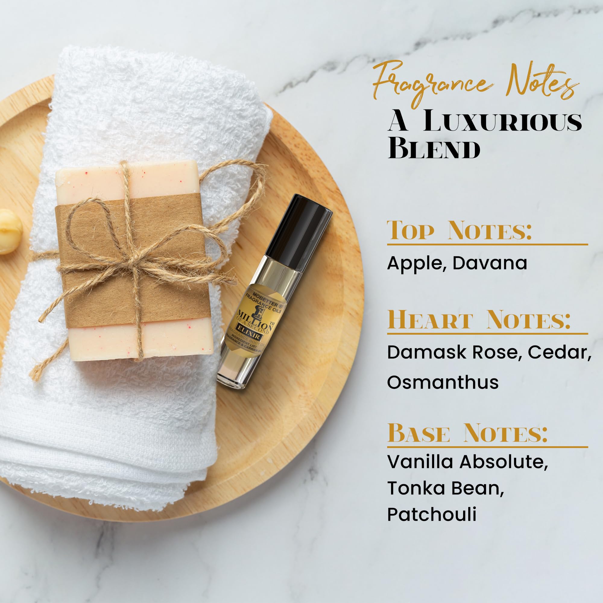 MOBETTER FRAGRANCE OILS 1 Millionth of a Second Elixir Men Cologne Body Oil