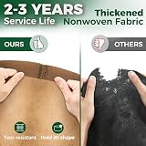 T4U 5-Pack 10 Gallon Fabric Grow Bags with Handles | Heavy Duty Nonwoven view 2