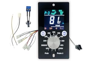 Meatender Universal PID Enhanced Control Panel Replacement for Pit Boss, Traeger, Z Grills and Asmoke Grills and Smokers Models