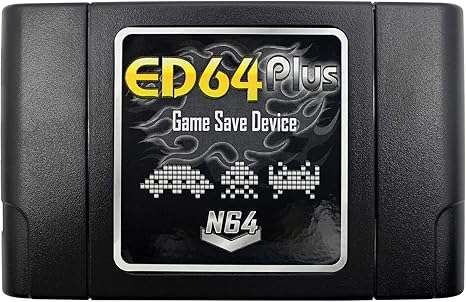 OSTENT PAL / NTSC ED64 Plus Game Save Device Cartridge Adaptador ...