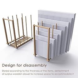 UNZERO Art Storage Rack, Art Canvas Storage, Canvas
