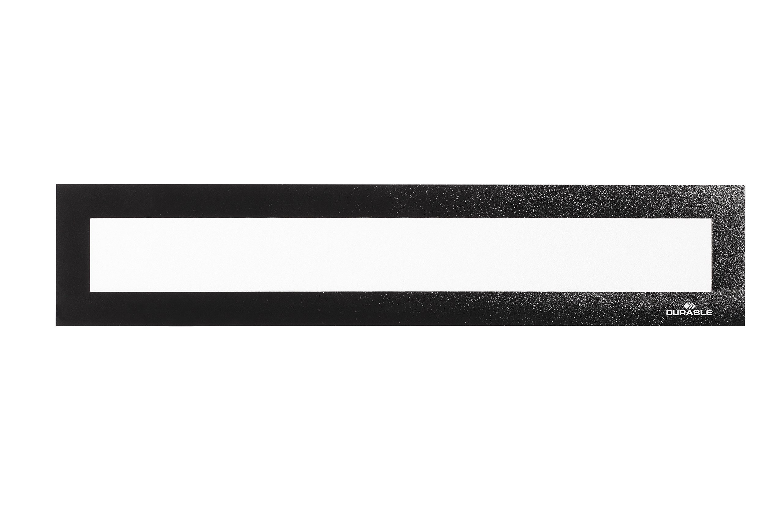 Durable 498701 Duraframe Magnetic Top, Magnetic Title Frame, A3 - Black, Pack of 5, 323 x 66 mm