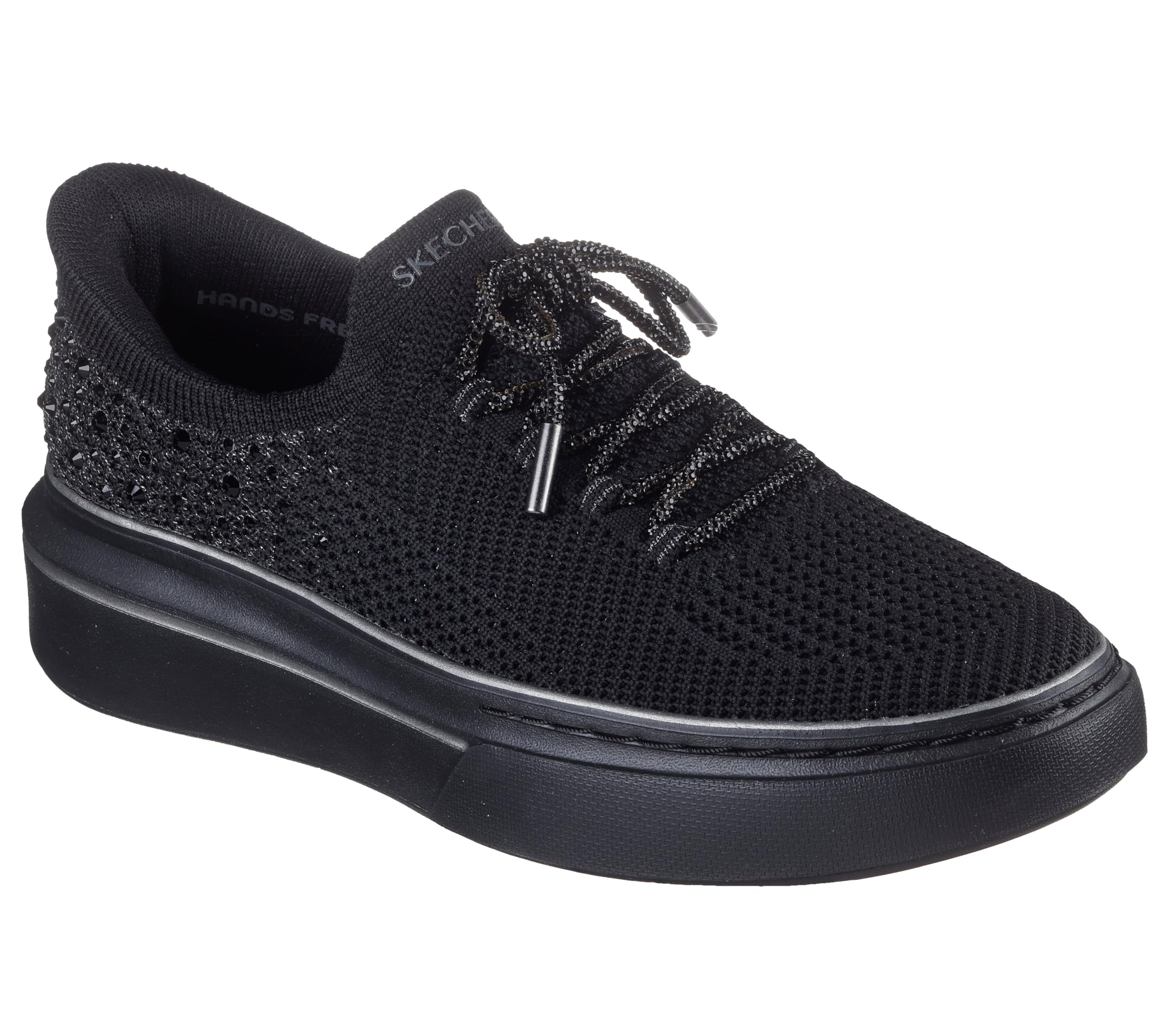 Skechers Court & Classics Womens,Cordova Classic – Glitz and Stones,BBK,11 M US