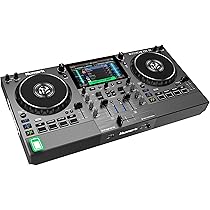 Numark Mixstream Pro Go Portable DJ Controller with Battery, Mixer