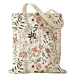 Miss Adola Aesthetic Canvas Tote Bag for Women