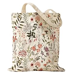 Miss Adola Aesthetic Canvas Tote Bag for Women