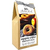 Rabbit Creek Apple Cider Donuts Mix – With Dusting Sugar Included – Baked Donuts, Not Fried – Donut Baking Mix