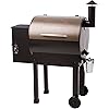 Traeger TFB42LZBC Grills Lil Tex Elite 22 Wood Pellet Grill and Smoker - Grill, Smoke, Bake, Roast, Braise, and BBQ (Bronze)