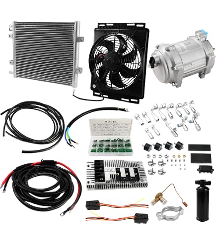 Amazon.com: FridayParts 12V 8PK 123mm TM-16HS A/C Compressor 103