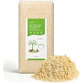Luoglude 35oz Natural Aspen Wood Pet Bedding &ndash; Low Dust, Odor Control &amp; Ultra Absorbent Shavings for Hamsters, Parrots, Guinea Pigs &amp; Small Animals
