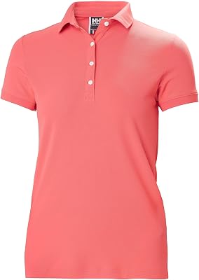 Women's W Crewline Polo, Sunset Pink, XS