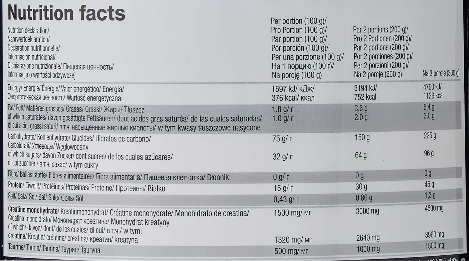 Olimp Labs Gain Bolic 6000 Powder, Strawberry, Flavour, 3.5 kg, Gain Bolic 6000 3.5 kg tub Strawberry, White, 3.5kg - Image 5