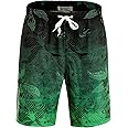 APTRO Men's Swim Trunks 9" Quick Dry Bathing Suit Big & Tall Beach Swimsuits