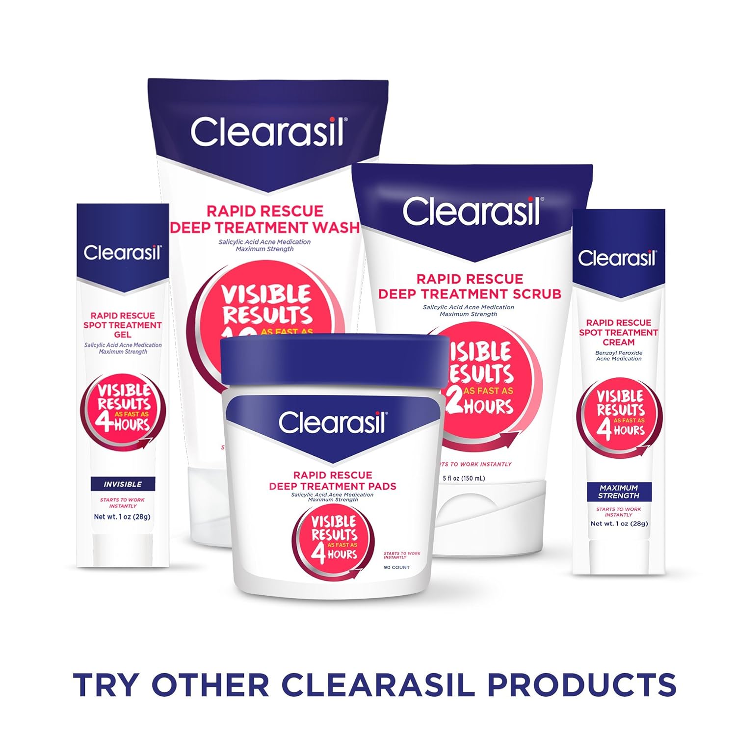clearasil 5 in 1 pads