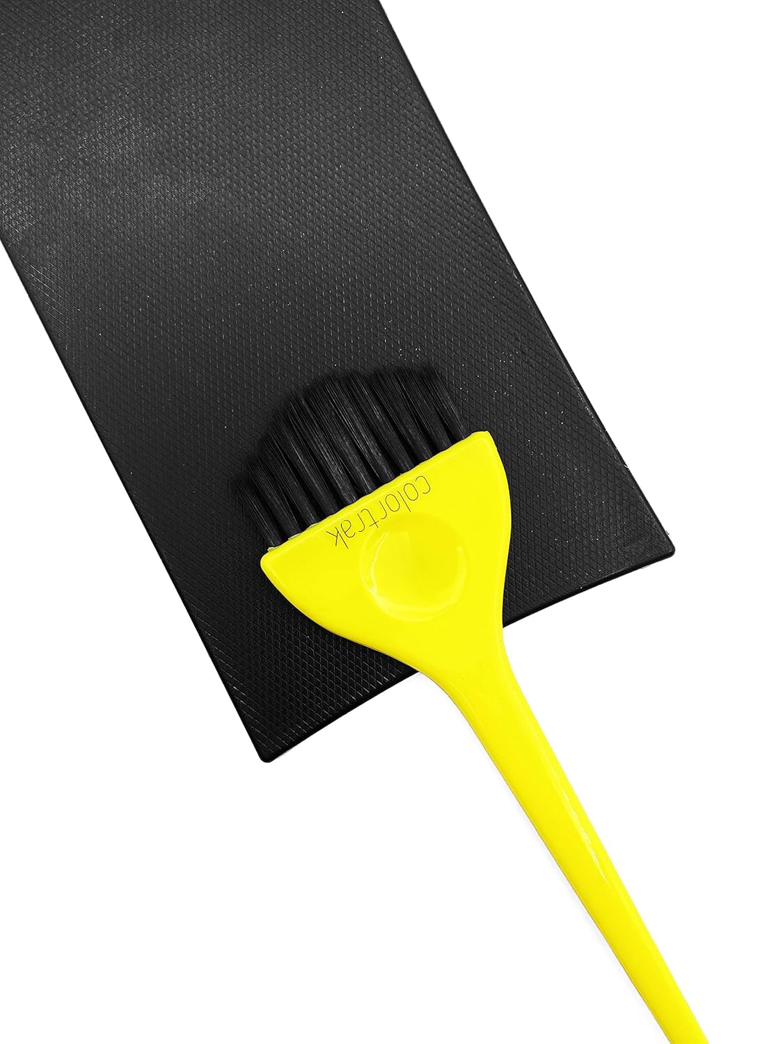 Colortrak Balayage Board and Brush Set, Achieve the Balayage Look, Curved Board Follows Head Shape, Textured and Smooth Sides, Handle for Comfort and Stability, Balayage Brush Included : Beauty