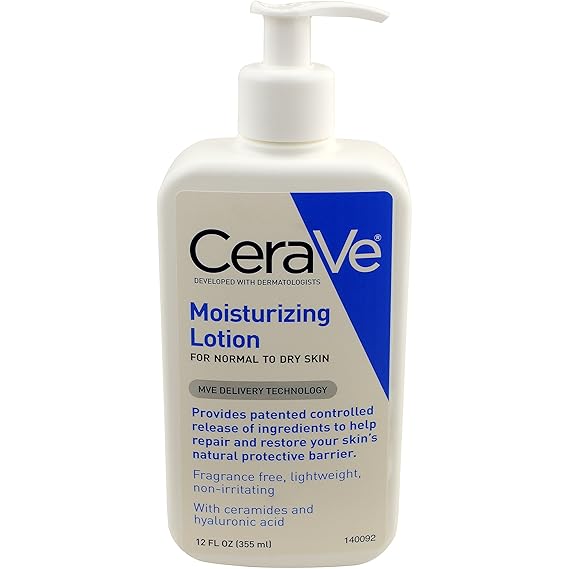 CeraVe Daily Moisturizing Lotion 12 Ounce Face & Body