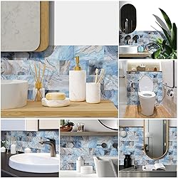 CECEKIS Peel and Stick Backsplash Tile, 32 PC Pack