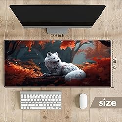 Tabletop Card Playmat with Stitched Edges, 24 x 14