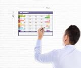 evelay 2027 Wall Planner A3 Full Year to View Rainbow UK Calendar view 4