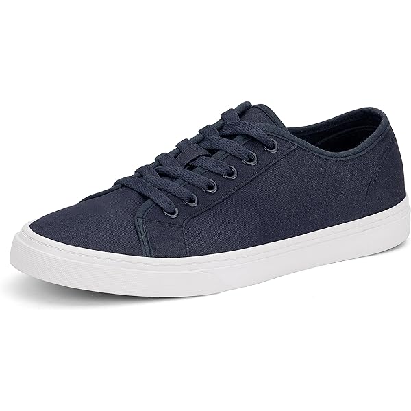 Amazon.com | BOSS, Aiden Logo Block Leather Low Top Sneaker, Blue