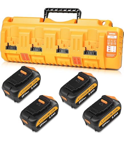 2-Pack 12Ah Replacement Battery For DeWalt 20V Max – High-Capacity Lithium-Ion, LED Indicator, Compatible With DCB180/DCB200/DCB206