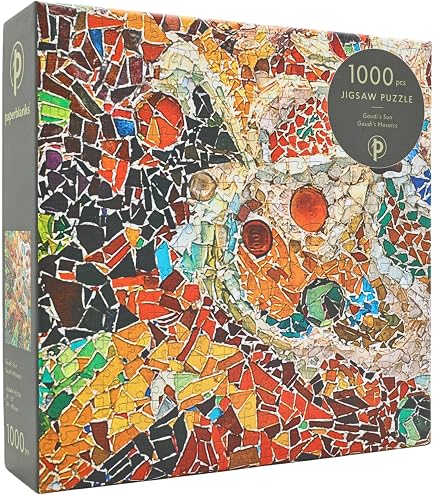 Educa Puzzle De 1000 Piezas Miniature – Gaudí Collage, 30x46 Cm, Con Pegamento Fix