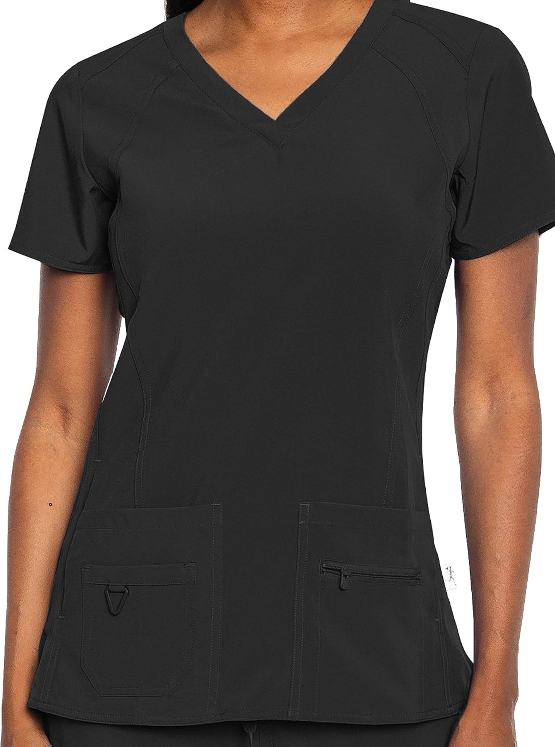 Med Couture Activate Women's V-Neck Racerback Top: Clothing