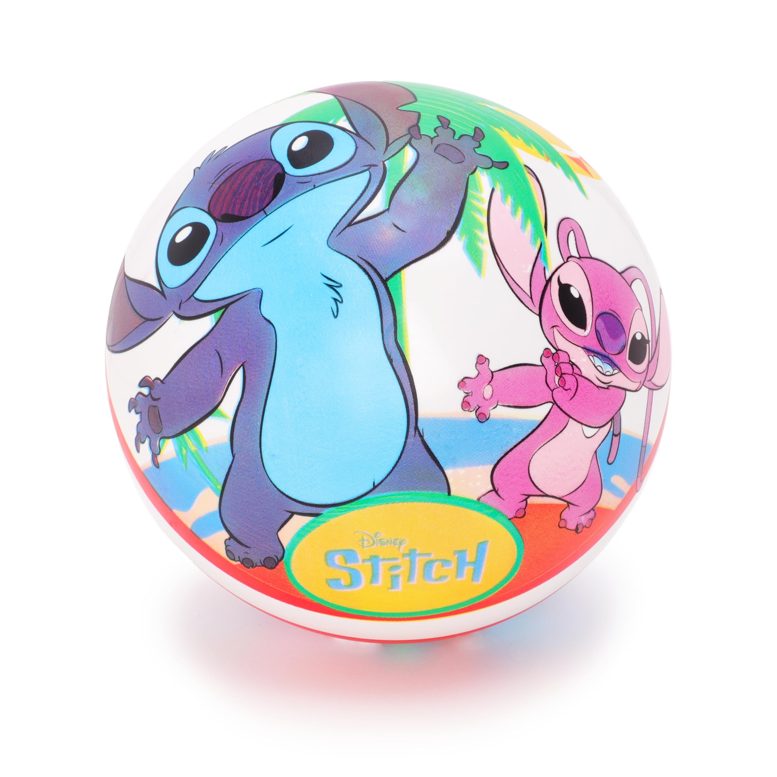 Toyland® 14cm (5.5") Disney Stitch Play Ball - Lightweight Soft Bio Football - Indoor & Outdoor Play