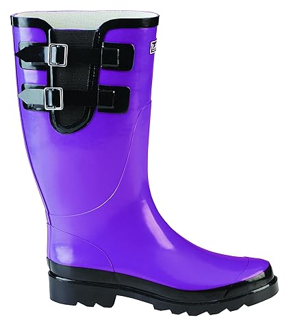 Amazon Com Puddletons Classic Double Strap Women S Rain Boots