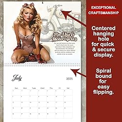 PinUp Calendar 2026, XL Premium Retro Pin-Up