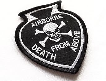 Amazon Co Jp ミリタリー ワッペン アメリカ軍 パッチ エアボーン Death From Above ベルクロ仕様 並行輸入品 ホビー 通販