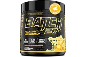 Batch 27 Pre Workout Powder - Nitric Oxide Booster & Preworkout for Men and Women w/Citrulline, Beta Alanine, Caffeine for En