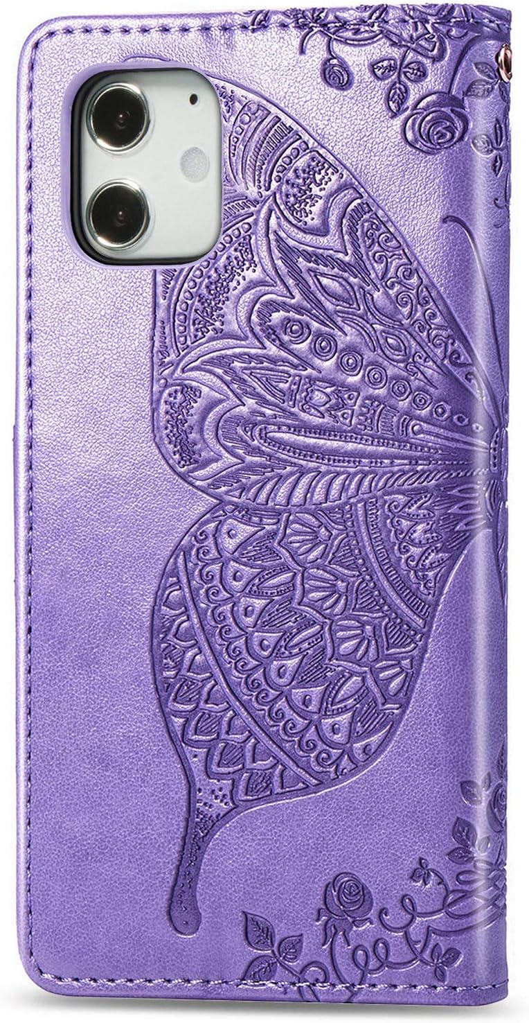 Reevermap iPhone 11 Case Glitter Cystal Flip PU Leather Phone Cover for iPhone 11 - Image 3