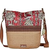 Sakroots Soft Bucket, Crimson Spirit Desert