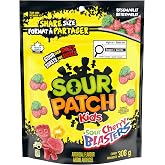 Sour Patch Kids Chry Blasters 308G | Bulk Candy, Gummy Candy, Sharing Sized, Prepared in Canada