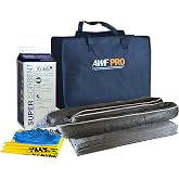 AWF PRO Portable Economy Universal Spill Kit, 25 Pieces | Perfect for Trucks, Restaurants, Vehicles, &amp; Homes, Includes Durable Storage Bag, Sorbent Socks &amp; Pads, &amp; Accessories