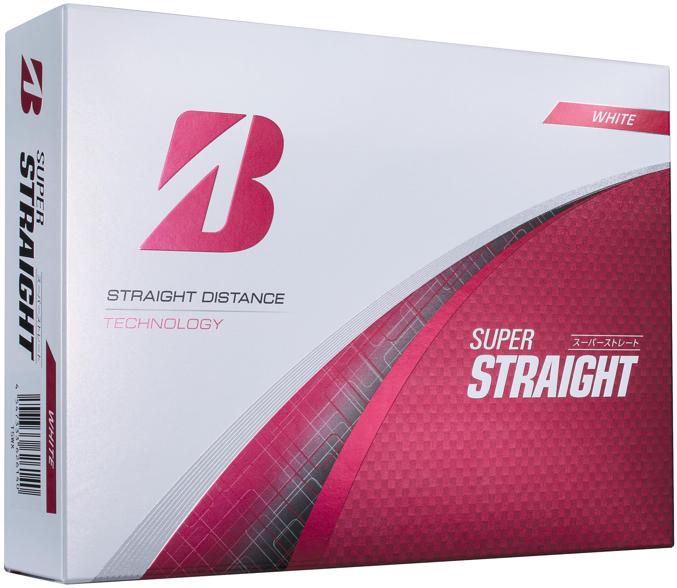 ブリヂストン ゴルフボール SUPER STRAIGHT ホワイトの商品画像