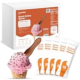 Edible Cutlery by incrEDIBLE Eats, Bulk Pack, As Seen On Shark Tank, Eco-Friendly Alternative to Plastic, Sturdy and Home Compostable, Individually Wrapped in Paper (Chocolate)
