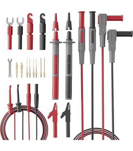 Amazon.com: Fluke TL238 SureGrip Test Lead Set for High Energy