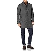 DOCKERS mens Henry Wool Blend Top Coat (Regular and Big & Tall Sizes)