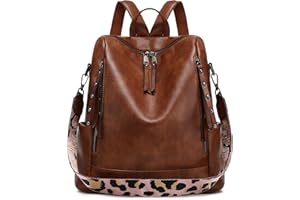 sqlp Backpack Purse for Women Travel Backpack Womens Leather Backpack Fashion Purse Backpack Woman Designer Shoulder Bags Brown
